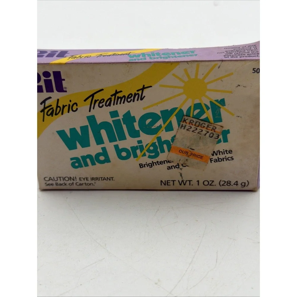 Vintage Craft County Rit Dye Laundry Treatment Whitener and Brightener 1 fl oz